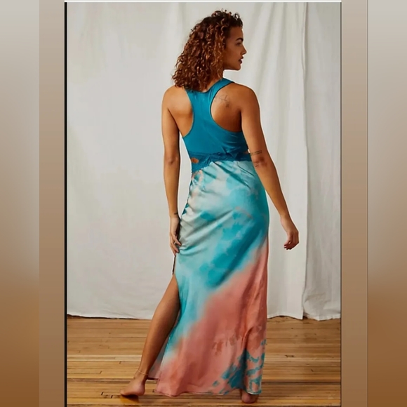 Free people Playing Favorites Maxi Slip Dress - Picture 2 of 5